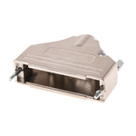 MH Connectors MHDTZK Series Zinc D Sub Backshell, 50 Way, Strain Relief