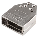 MH Connectors MHDTZI Series Zinc D Sub Backshell, 9 Way, Strain Relief