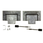 TE Connectivity III Series Zinc D Sub Backshell, 68 Way