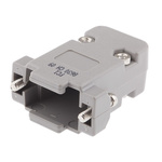 Amphenol ICC 8630CH Series Thermoplastic D Sub Backshell, 9 Way