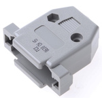 Amphenol ICC 8630CH Series Thermoplastic D Sub Backshell, 15 Way