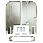 TE Connectivity AMPLIMITE Series Zinc Right Angle D Sub Backshell, 9 Way, Strain Relief