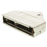 TE Connectivity ADK Series ABS D Sub Backshell, 37 Way, Strain Relief