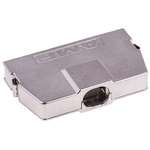 TE Connectivity AMPLIMITE .050 Series Zinc D Sub Backshell, 68 Way, Strain Relief