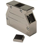 HARTING Metal Plated Plastic Angled, Straight D Sub Backshell, 50 Way