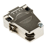 Phoenix Contact DSSC Series Die Cast Zinc Right Angle D Sub Backshell, 9 Way, Strain Relief