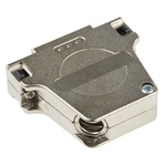Phoenix Contact DSSC Series Die Cast Zinc Right Angle D Sub Backshell, 25 Way, Strain Relief