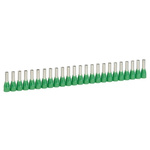 Legrand, Starfix Insulated Crimp Bootlace Ferrule, 12mm Pin Length, 3.9mm Pin Diameter, 6mm² Wire Size, Green