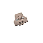 FCT from Molex 173111 Series D Sub Backshell, 15 Way