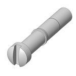 FCT from Molex, FVS1 Series Board Lock Screw For Use With D-Sub Connector