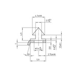 CONEC Backshell Lock For Use With D-Sub Connector