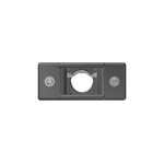 CONEC 165X Series ABS D Sub Backshell, 9 Way, Strain Relief