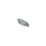CONEC, 165X167 Series D-Sub Backshell Cap For Use With Socket Connector