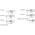 Provertha, TMC Series Female Screw Lock For Use With D-Sub Connector