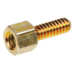 TE Connectivity, Series HDF or HDP or HDE Series Screw Lock For Use With D-Sub Connector