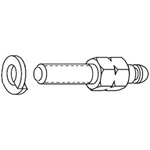 Provertha, Inducom Series Conversion Set For Use With Rail D-Sub Backshells