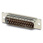 Phoenix Contact, VS-25-ST-DSUB-EG Series Contact Insert For Use With Panel Mounting Frame