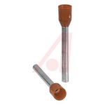Altech Insulated Crimp Bootlace Ferrule, 18mm Pin Length, 2mm Pin Diameter, 1.5mm² Wire Size, Red