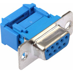 RS PRO 9 Way Cable Mount D-sub Connector Socket, 1.27mm Pitch