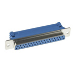 RS PRO 37 Way Cable Mount D-sub Connector Socket, 1.27mm Pitch
