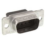 TE Connectivity Amplimite HDP-20 9 Way Cable Mount D-sub Connector Plug
