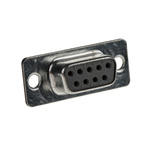 Cinch FD 9 Way Panel Mount D-sub Connector Socket, 2.76mm Pitch