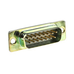 RS PRO 15 Way Panel Mount D-sub Connector Plug, 2.77mm Pitch