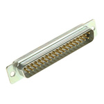 RS PRO 37 Way Panel Mount D-sub Connector Plug