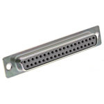 RS PRO 37 Way Panel Mount D-sub Connector Socket