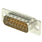 RS PRO 15 Way Panel Mount D-sub Connector Plug