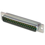 RS PRO 37 Way Panel Mount D-sub Connector Plug