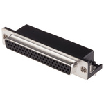 RS PRO 62 Way Right Angle Through Hole D-sub Connector Socket, 2.41mm Pitch, with 3.05 mounting hole