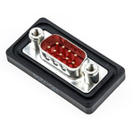 FCT from Molex FWD 9 Way Panel Mount D-sub Connector Plug