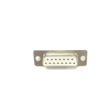 RS PRO 15 Way Panel Mount D-sub Connector Socket, 2.77mm Pitch