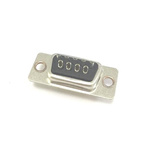 RS PRO 9 Way Panel Mount D-sub Connector Socket, 2.77mm Pitch