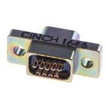 RS PRO 9 Way Panel Mount D-sub Connector Plug