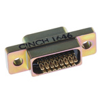 RS PRO 15 Way Panel Mount D-sub Connector Plug