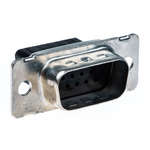 TE Connectivity Amplimite HDP-22 15 Way Cable Mount D-sub Connector Plug