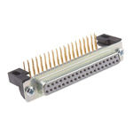 RS PRO 37 Way Right Angle Through Hole D-sub Connector Socket, 2.77mm Pitch