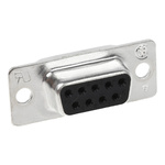 TE Connectivity Amplimite HD-20 9 Way Panel Mount D-sub Connector Socket, 2.77mm Pitch
