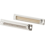 RS PRO 37 Way Panel Mount D-sub Connector Plug, 2.77mm Pitch