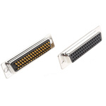 RS PRO 50 Way Panel Mount D-sub Connector Socket, 2.77mm Pitch