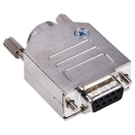 Amphenol ICC 9 Way Panel Mount D-sub Connector Socket
