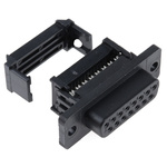 RS PRO 15 Way Cable Mount D-sub Connector Socket, 2.77mm Pitch