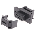 RS PRO 9 Way Cable Mount D-sub Connector Socket, 2.77mm Pitch