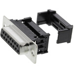 RS PRO 15 Way Cable Mount D-sub Connector Socket, 1.27mm Pitch