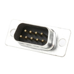 MH Connectors MHDM 9 Way Cable Mount D-sub Connector Plug, 2.77mm Pitch