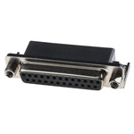 RS PRO 25 Way Right Angle Through Hole D-sub Connector Socket, 2.77mm Pitch, with 4-40 UNC Screwlocks