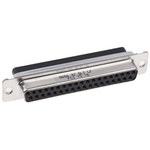 Amphenol ICC 8656 37 Way Cable Mount D-sub Connector Socket, 2.76mm Pitch