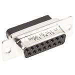 Amphenol ICC 8656 15 Way Cable Mount D-sub Connector Socket, 2.74mm Pitch